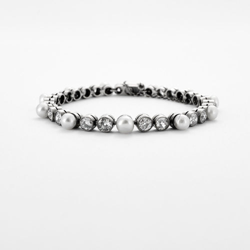 Bracelet Bracelet Perles fines Diamants 58 Facettes