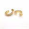 Boucles d'oreilles Boucles d'oreilles or jaune 18 diamants 58 Facettes