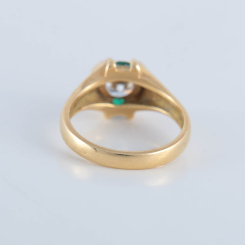 Bague Bague Mellerio diamant émeraude 58 Facettes