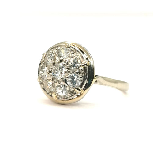 Bague 51 Bague Art Déco Diamants 58 Facettes 2737