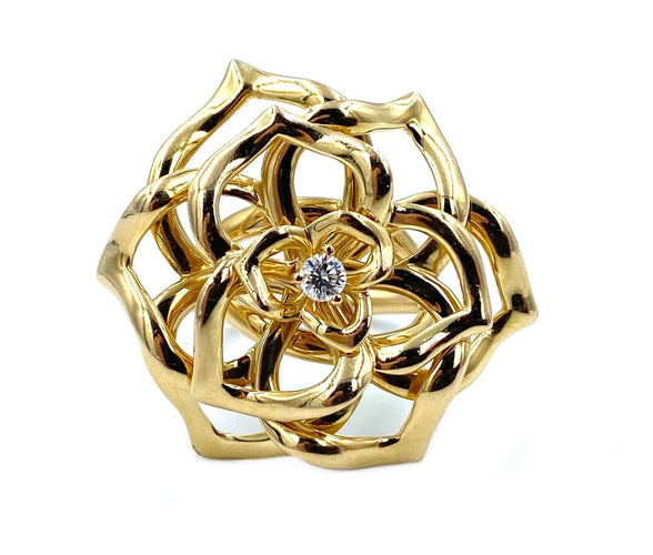 Bague Bague Piaget « Rose » or et diamant 58 Facettes