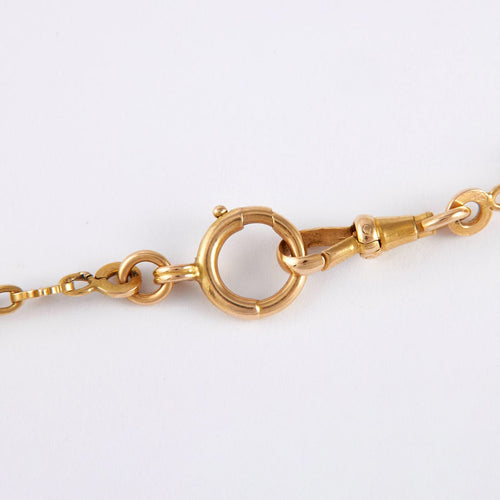 Collier Sautoir Or jaune et Perles 58 Facettes