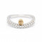 Bague 52 DAMIANI - Bague en or bicolore et diamants 58 Facettes D360528FJ