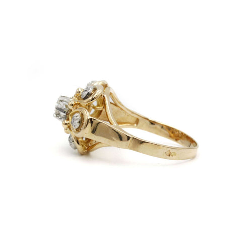 Bague 57 Bague en Or, Platine & Diamants 58 Facettes 230150R