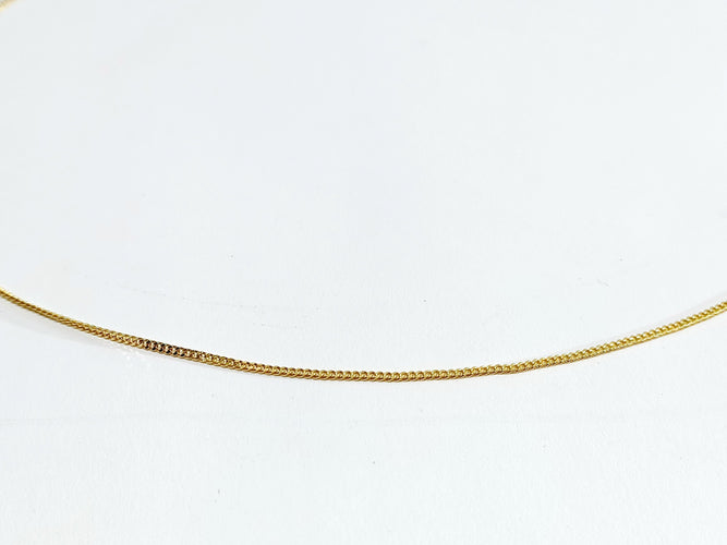 Collier Chaine Or jaune Maille Gourmette 58 Facettes