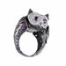 Bague 55 BOUCHERON - Bague Hibou Améthystes Saphirs Diamants 58 Facettes