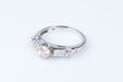 Bague 54 Bague diamant en or blanc 58 Facettes 111.17357-12