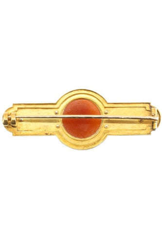 Broche BROCHE NAPOLÉON III CAMÉE  ET PERLES 58 Facettes 053351