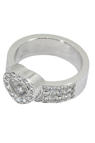 Bague BAGUE CHOPARD "HAPPY DIAMONDS" 58 Facettes 041211