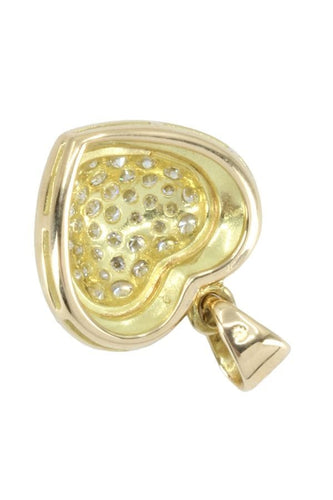 Pendentif PENDENTIF COEUR DIAMANTÉ 58 Facettes 053841