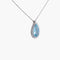 Collier Collier Pendentif Aigue-marine 58 Facettes