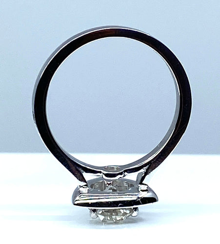 Bague 51 Bague Triangle diamant 1,10 carat 58 Facettes AB258