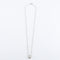 Collier Collier en or blanc diamants naturels 58 Facettes