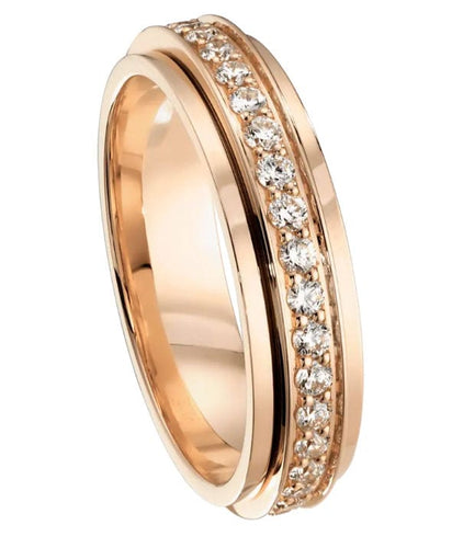 Bague 52 PIAGET - Bague Possession Or rose Diamant 58 Facettes G34PC352