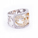 Bague 54 Bague Or blanc et rose Diamants 58 Facettes N102899
