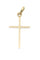 Pendentif Pendentif croix moderne Or jaune 58 Facettes 065471