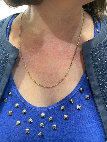 Collier CHAINE MAILLE GOURMETTE 58 Facettes 047961