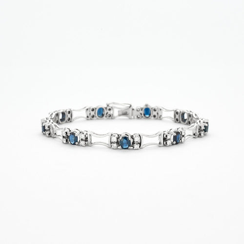 Bracelet Bracelet Saphirs Diamants 58 Facettes 230456