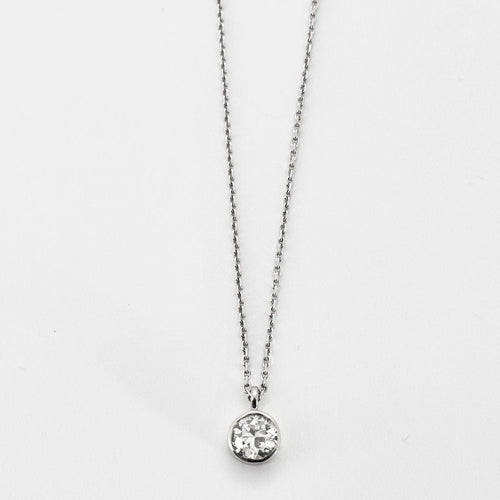 Collier Collier Solitaire Diamant 1.08ct 58 Facettes 230344