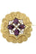 Broche BROCHE ANCIENNE PERLES ET AMÉTHYSTES 58 Facettes 045071