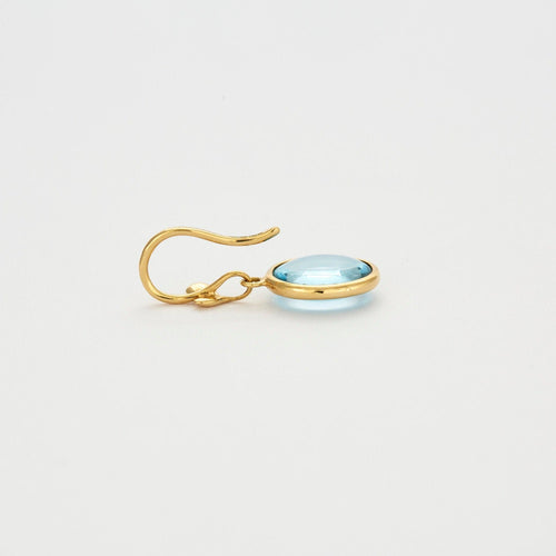 Boucles d'oreilles TIFFANY & Co - Paloma Picasso - Boucles d'oreilles or jaune topazes, Olive Leaf 58 Facettes