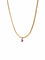 Collier COLLIER OR JAUNE RUBIS/DIAMANT 58 Facettes