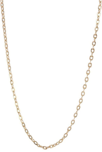 Collier CHAINE MAILLE FORÇAT PLATE 58 Facettes 063171