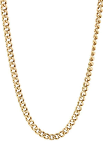 Collier CHAINE MAILLE GOURMETTE 58 Facettes 050051