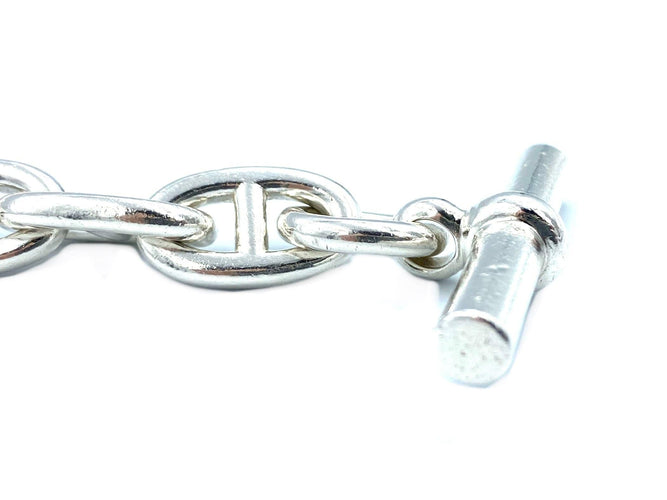 Bracelet HERMÈS. Bracelet Chaîne d’ancre TGM 58 Facettes