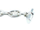 Bracelet HERMÈS. Bracelet Chaîne d’ancre TGM 58 Facettes