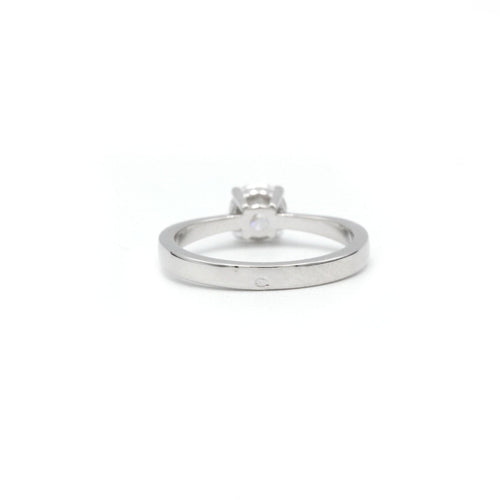 Bague Bague Solitaire Diamant 0,70 Carat F SI1 58 Facettes 230241R