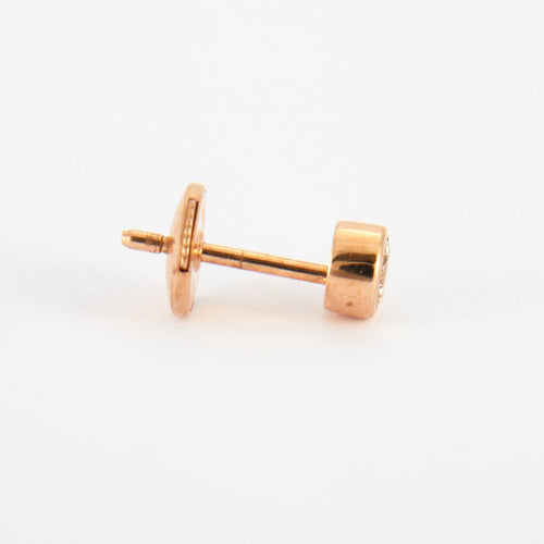 Boucles d'oreilles Boucles d'oreilles en Or rose & diamants 58 Facettes