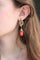Boucles d'oreilles Pendants d'oreilles or et corail Napoléon III 58 Facettes 474