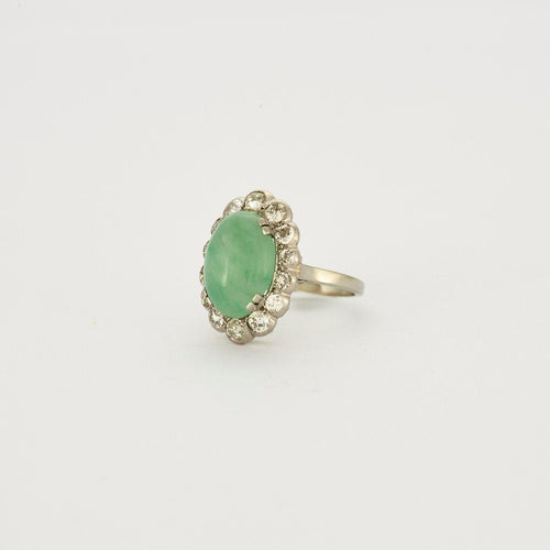 Bague 49 Bague Jade Diamants 58 Facettes 1933