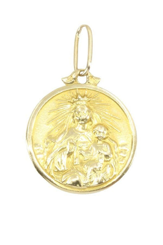 Pendentif MÉDAILLE SCAPULAIRE 58 Facettes 053221