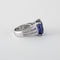 Bague 53 Bague Or Gris Tanzanite & diamants 58 Facettes