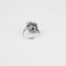 Bague 56 Bague or blanc diamants 1ct 58 Facettes