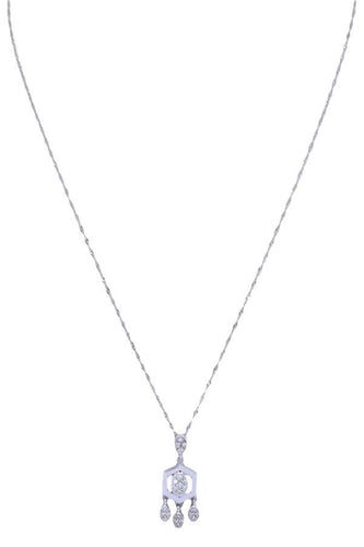 Collier Collier pendant diamant 58 Facettes 063641