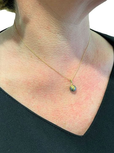 Collier COLLIER PERLE DE TAHITI ET DIAMANT 58 Facettes 059671