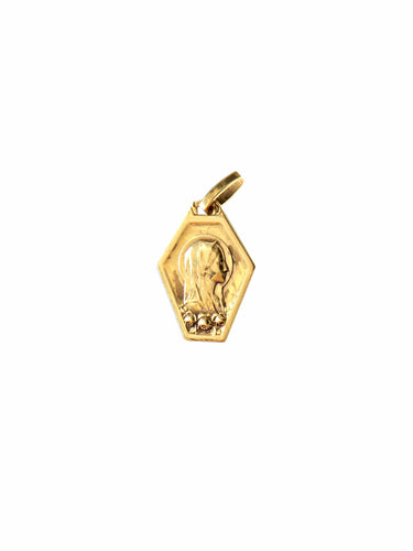Pendentif Médaille de la Vierge Marie 58 Facettes