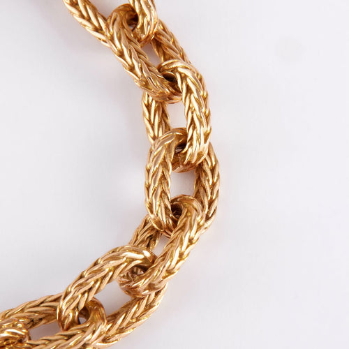 Bracelet Bracelet gourmette or jaune 58 Facettes