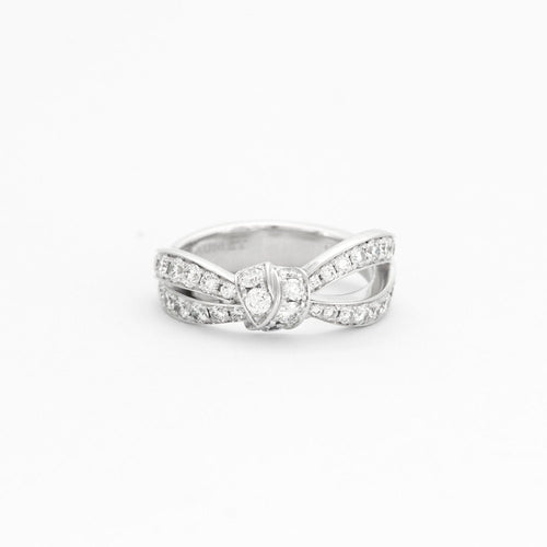 Bague 52 BAGUE CHAUMET LIENS SEDUCTION OR GRIS 58 Facettes