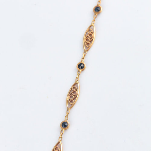 Collier Collier Saphirs 58 Facettes JE66