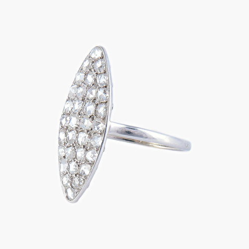 Bague 54 Bague Marquise Diamants 58 Facettes