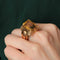 Bague 61 Bague Art Déco en or jaune et Citrine 58 Facettes P3L1