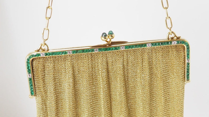 Accessoire Sac Soirée Cotte De Maille Or Jaune 58 Facettes 31814