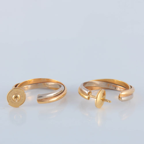 Boucles d'oreilles Cartier boucles d’oreilles Trinity 58 Facettes