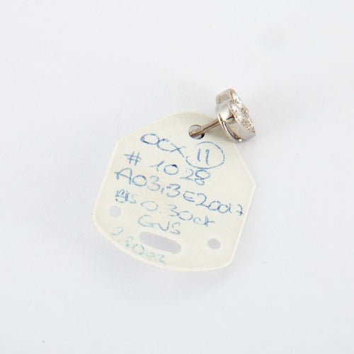 Boucles d'oreilles Boucles d'oreilles Cœur en Or blanc, diamants 58 Facettes