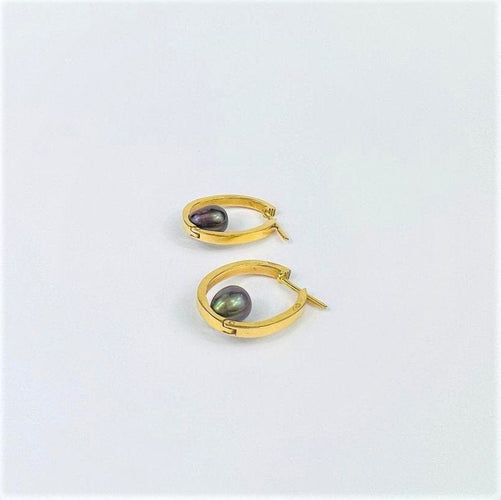 Boucles d'oreilles Boucles d'Oreille Or Jaune & Perles de Culture 58 Facettes 20400000531