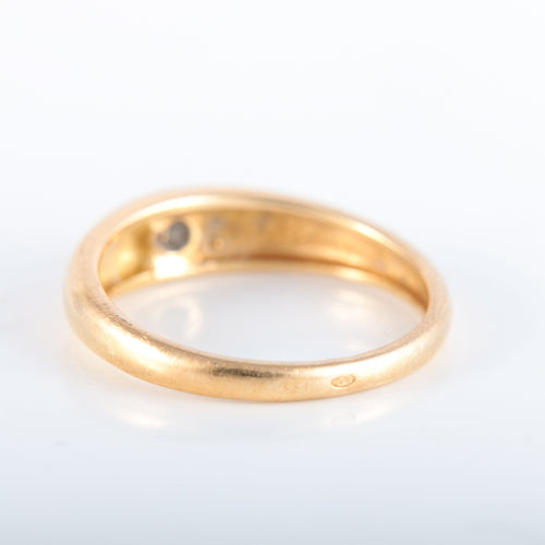 Bague 52 Bague Jonc anglais Diamant 58 Facettes JE481